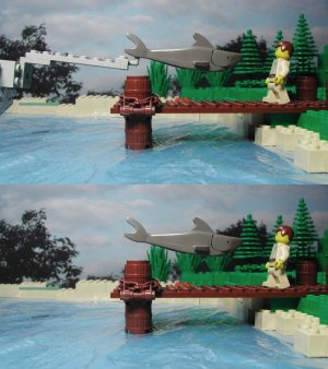 Masking a shot: Before and after